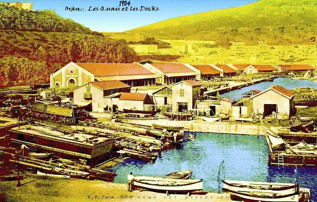Oran - Les quais et docks. .jpg